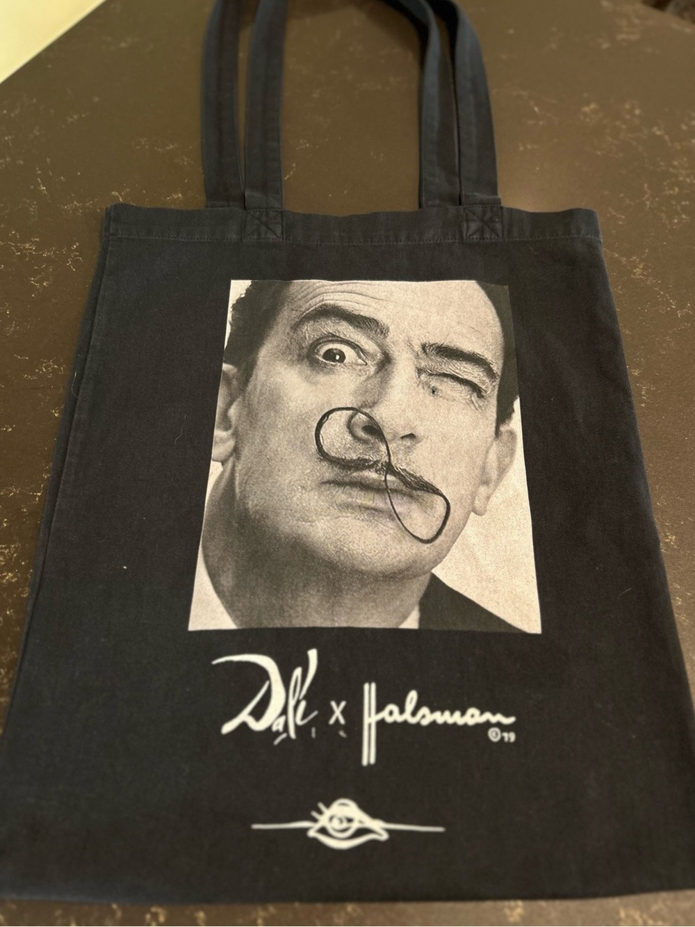 Salvador Dali Canvas Tote Bag